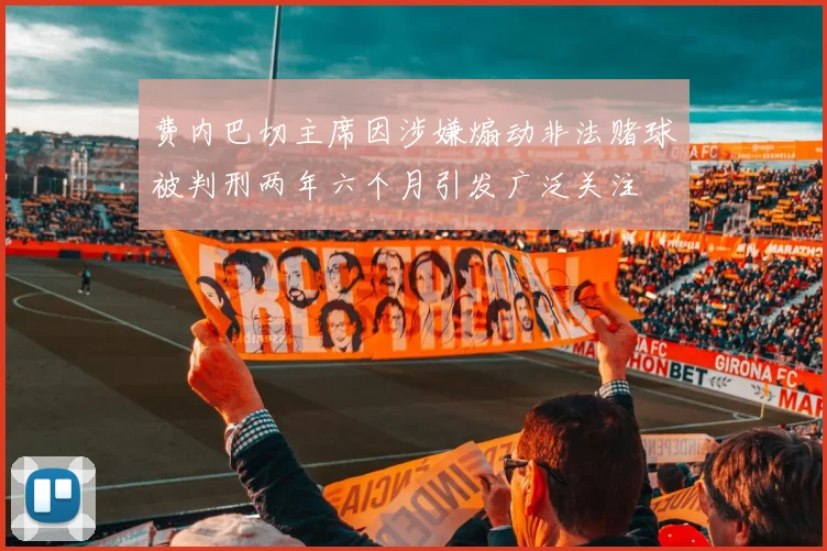 费内巴切主席因涉嫌煽动非法赌球被判刑两年六个月引发广泛关注